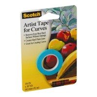 Scotch Artist Tape FA2038 for curves 3.2 mm x 9.1 m